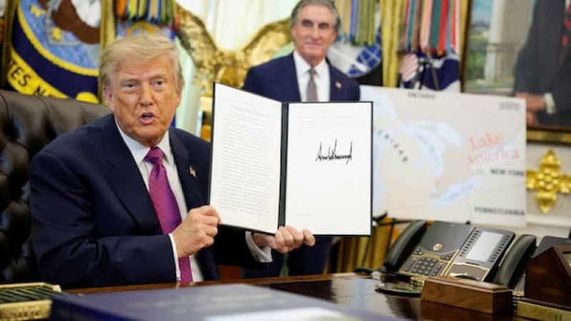 Trump changes U.S. name for Lake Ontario to ‘Lake America’