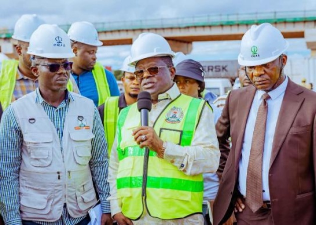 Umahi orders arrest of Hartland MD over abandoned Asaba-Onitsha Road