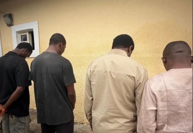 Police parade two medical doctors, others over kidney harvesting