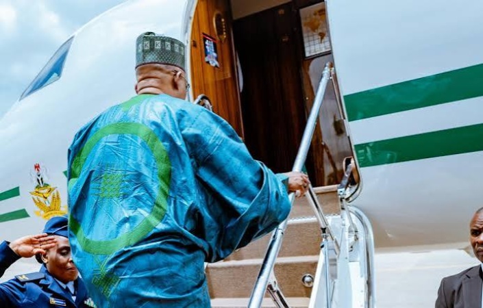 Shettima departs Abuja for AU summit in Angola