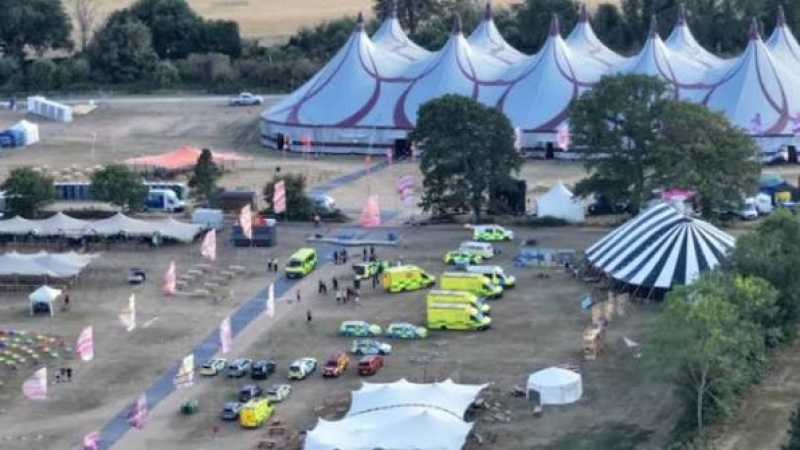 Christian festival ‘devastated’ after man’s death