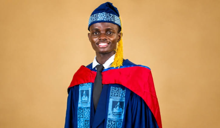 I studied on empty stomach under streetlights—Samuel Adebanjo, LASU’s overall best graduating student