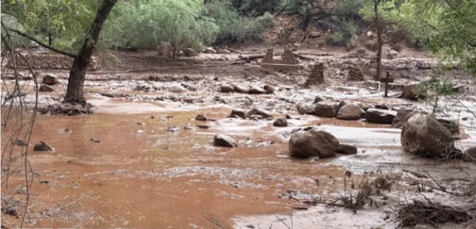 One dead and several missing after 'terrifying' flash flooding hits Grand Canyon