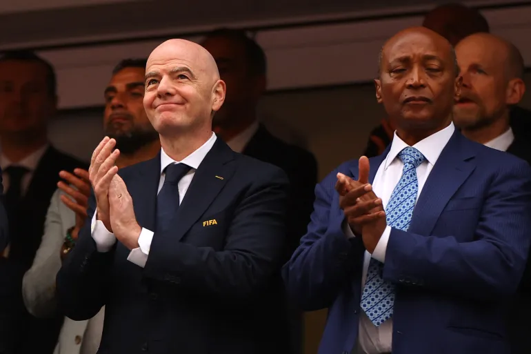 Top Africa football leaders back Infantino after FIFA selloff scandal