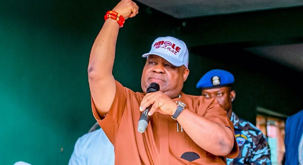 ‘I’m bulldozer, not afraid of FG, governors backing APC candidate’ — Adeleke