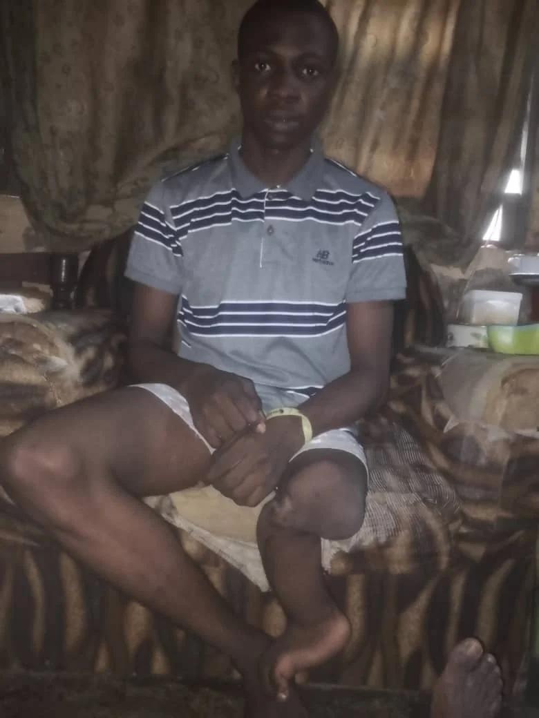 Help me walk again, 17-year-old boy seeks N2m for amputation, artificial limb