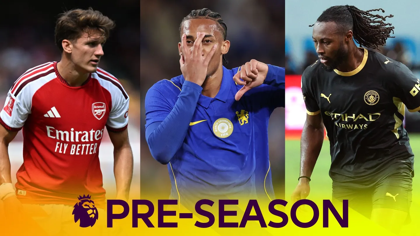 Premier League players with the most pre-season goals, assists and minutes