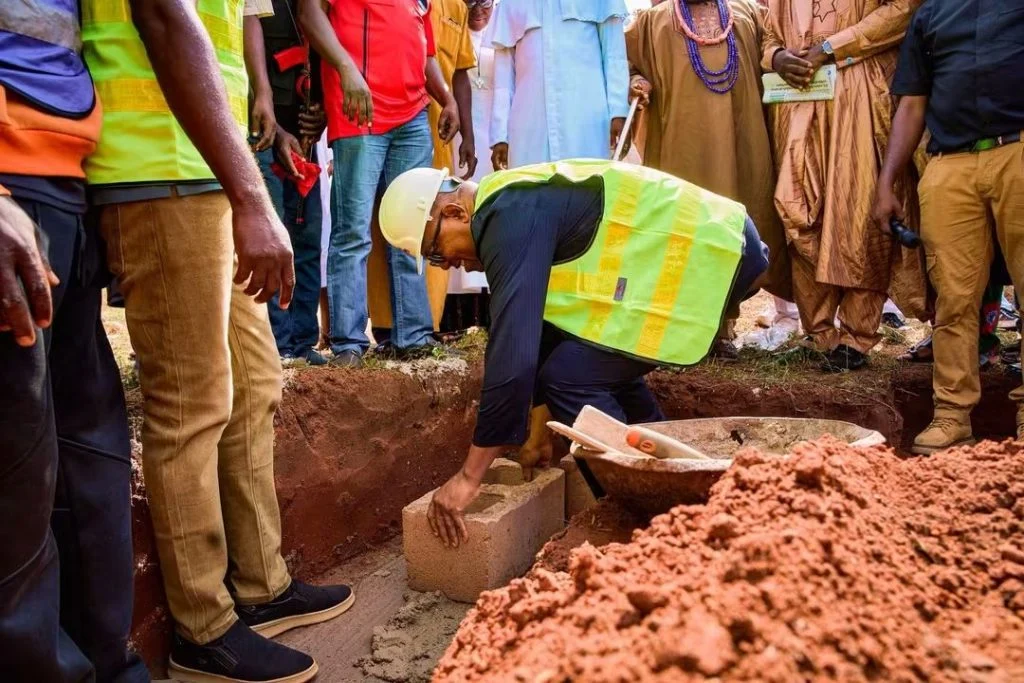 Peter Obi lays foundation for secondary, technical school in Kogi