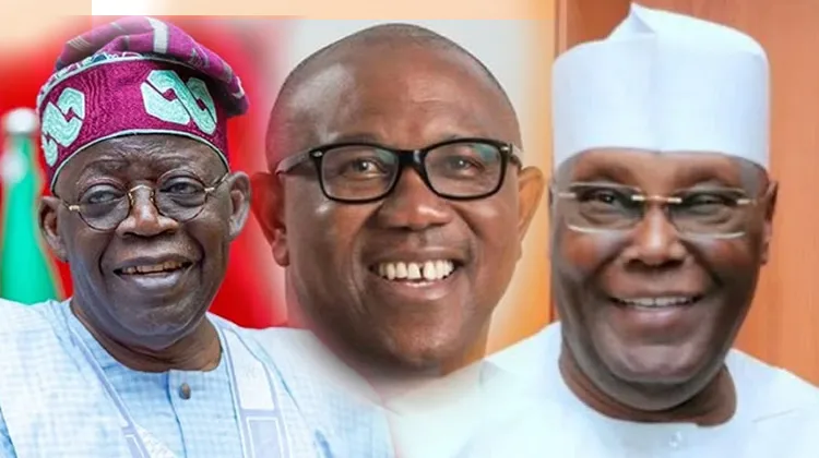 2027: How Tinubu, Atiku, Obi spent campaign day one