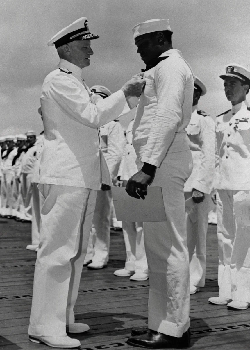 Exclusive: Navy weighs renaming carrier slated to honor Black war hero, potentially switching it to Trump