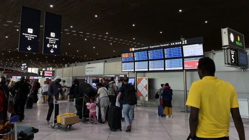 Flights disrupted at southern France airport after critical weather system fails