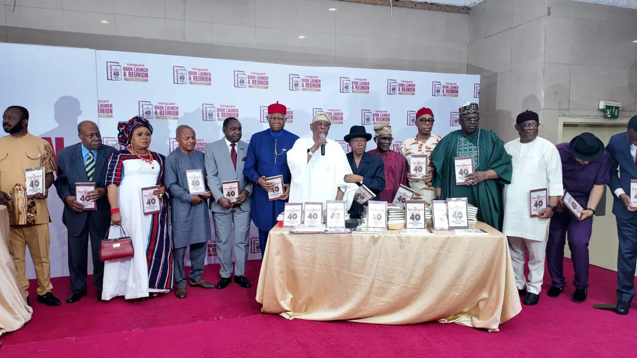 IBB, Nwachukwu, Osoba, others pay tributes to Sam Amuka at Vanguard 40th anniversary book launch