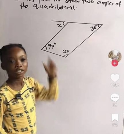 Charlotte Muritala: The nine-year-old maths genius turning TikTok into a classroom
