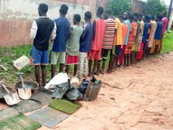 19 suspected illegal miners arrested in Edo