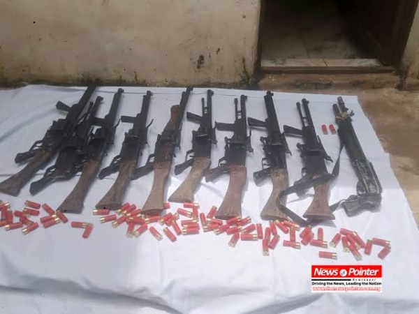 Police recover firearms, stolen vehicles, counterfeit dollars in Kaduna