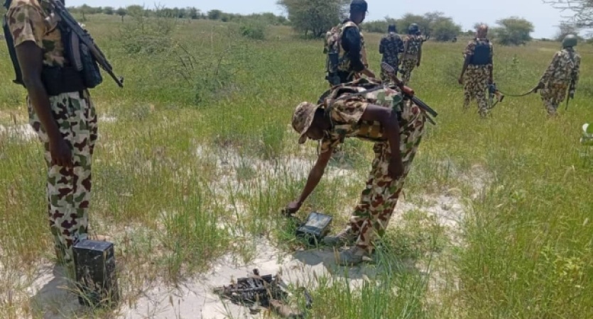 Troops Recover Bodies Of Five Terrorists, Rifles In Borno