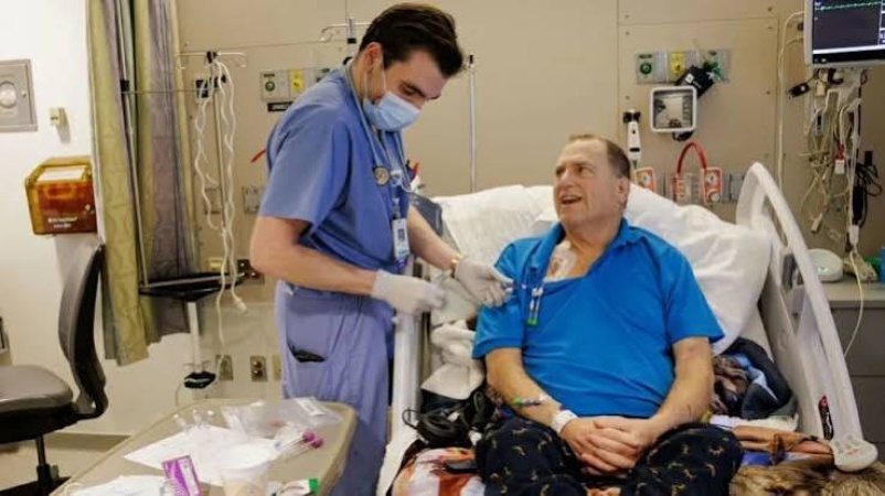 Pig kidney functions in patient for record 271 days before being replaced with human organ