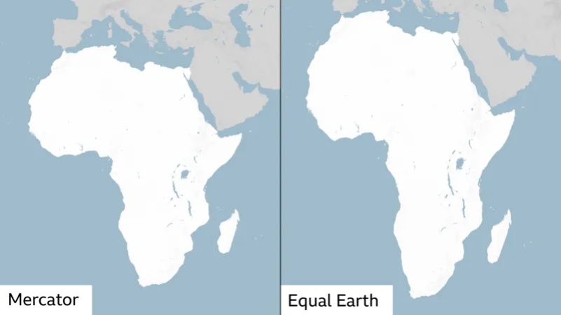 UN votes to adopt new world map to reflect Africa's true size