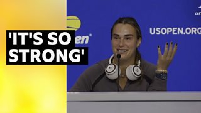 'It's so strong' - Sabalenka halts play over cannabis smell