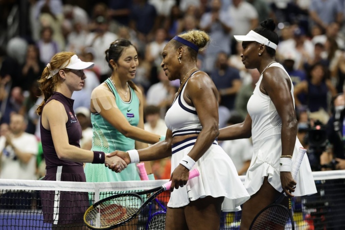 Serena and Venus Williams lose in a match tiebreaker in their return to the US Open