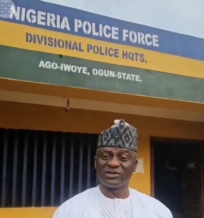 Disu returns to police station where he first served as DPO