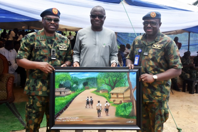 NAF inaugurate intervention project in Biseni, Bayelsa