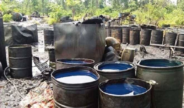 Navy foils attempt to reactivate illegal refinery in Rivers