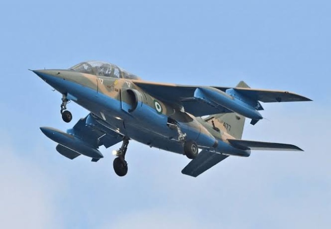 Military airstrikes hit suspected terrorist hideout in Zamfara, several fighters killed
