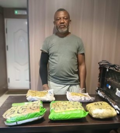 NDLEA arrests suspected drug kingpin wanted over 49.70kg heroin