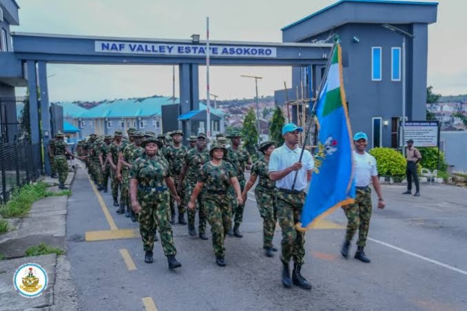 NAF conducts nationwide route march to boost combat readiness
