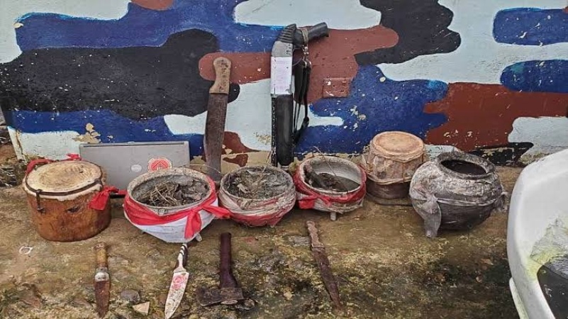 Delta Police recover guns, cartridges, daggers, battle axe