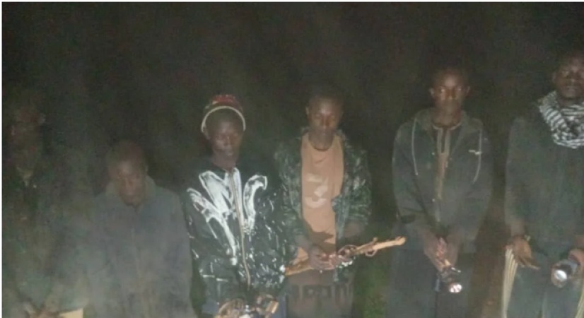 Troops arrest six illegal miners in Plateau