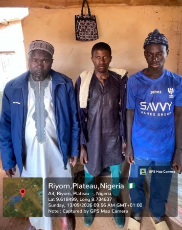 Troops arrest three Fulani men for allegedly killing Plateau farmer