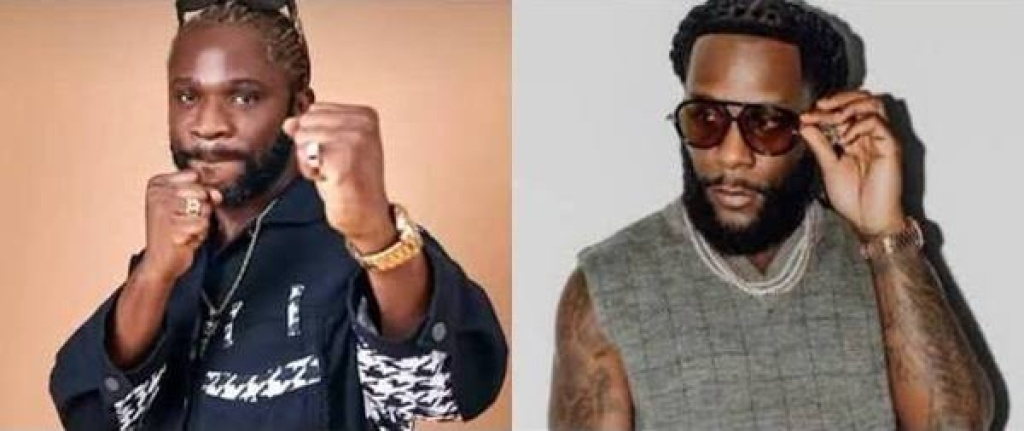 Speed Darlington challenges Burna Boy to boxing match