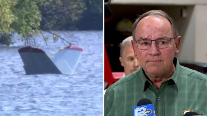 Congressman Tom Tiffany Swims To Safety After Emergency Plane Landing