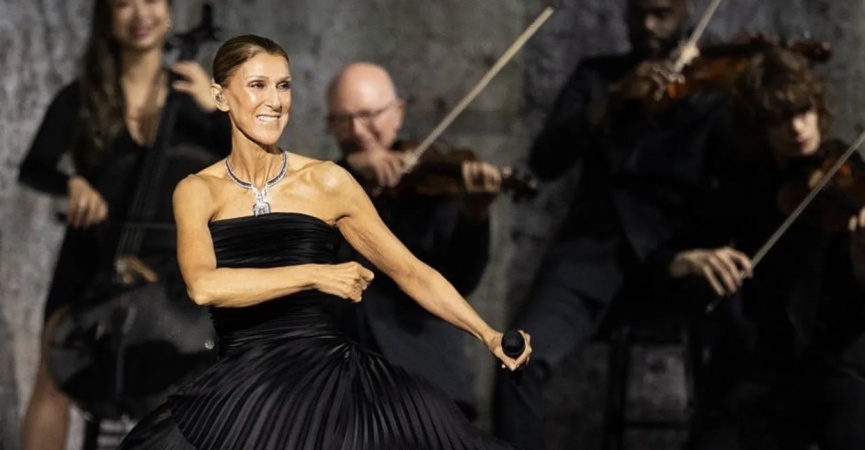 Céline Dion returns to stage in Paris after six-year Hiatus