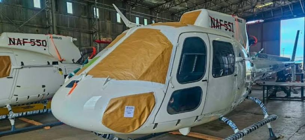 NAF receives 5 new helicopters as FG accelerates airpower modernisation