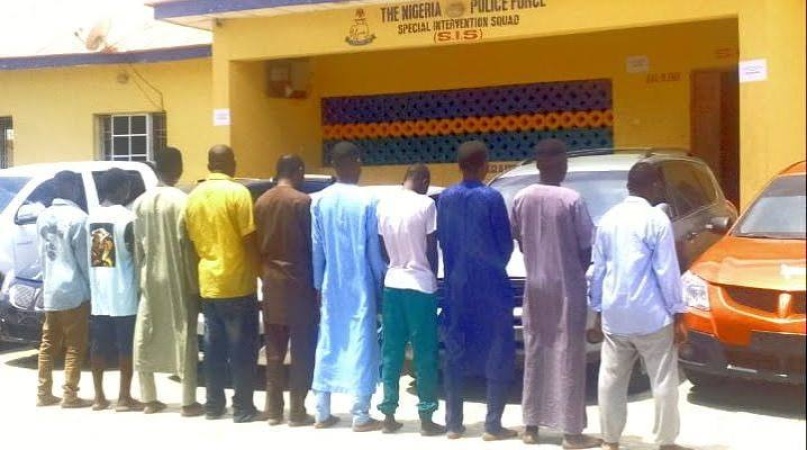 Kano police arrest 10 suspected inter-state car thieves