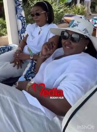Social Media Abuzz As Aisha Buhari, Seyi Tinubu, Dino Melaye, Others Attend Pre-Wedding In Spain