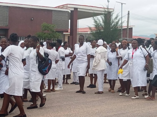 Protest as hoodlums break into female hostel, rape student