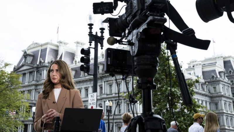 CNN, MS NOW and Politico sue Trump administration over White House access
