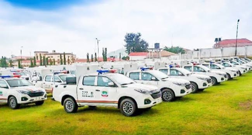 Oyebanji distributes 100 operational vehicles to security agencies for take-off of State Police