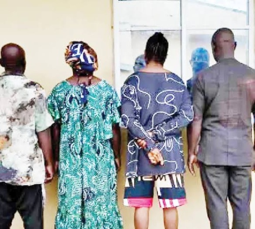 Four arrested for stealing newborn from mentally-ill woman