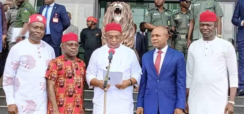 South-East governors under fire over Abuja, Lagos, foreign trips