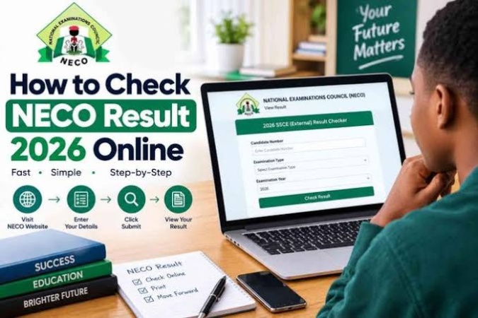 STEP-BY-STEP: How to check 2026 NECO SSCE result online