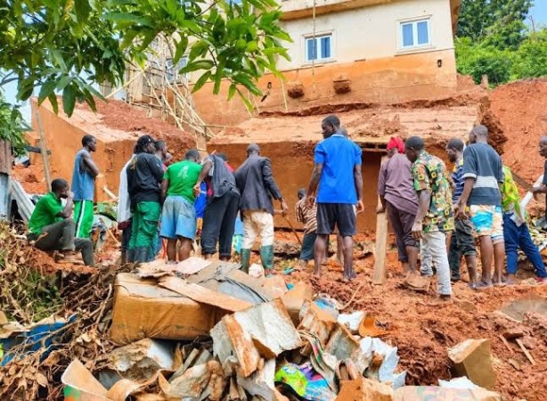 Enugu: Police investigate, detain building owner as overhead tank collapse kills 5