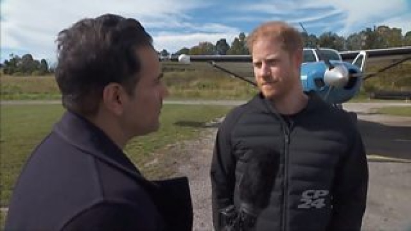 Prince Harry says it is 'great' to be back in Britain after six years in US