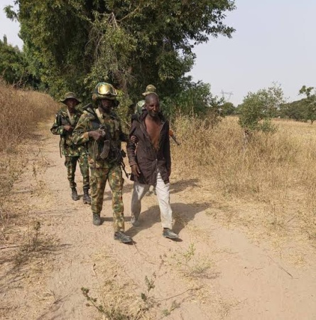 Military rescues 60 victims, arrests 44 suspects