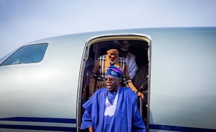 Tinubu to return to Lagos Tuesday after four-week working vacation in Europe