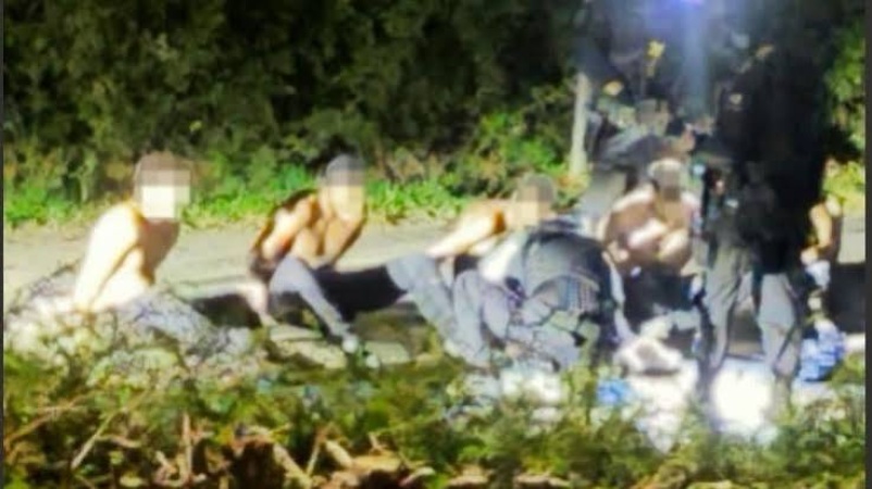 Five men arrested on suspicion of terror offenses near UK air base used by US forces